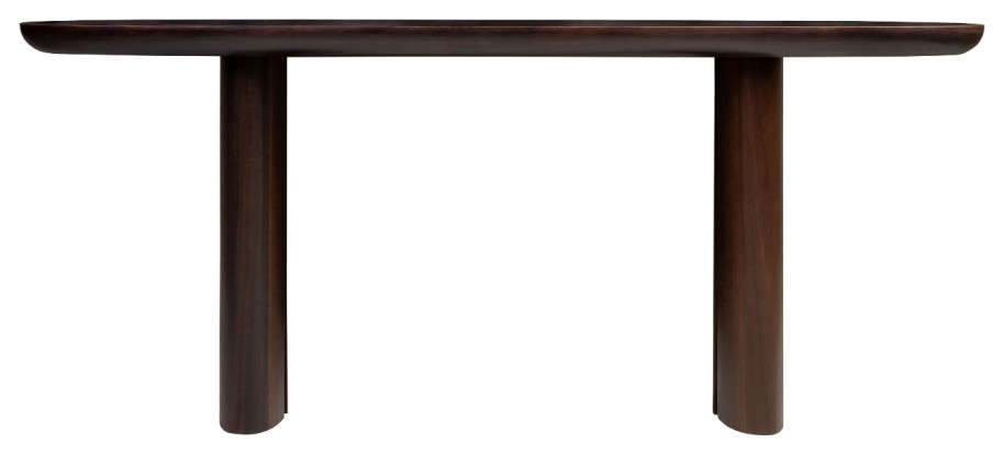 Smoked Eucalyptus Console Table  Versmissen Durban   Contemporary   Console Tables   by Oroa   Distinctive Furniture  Houzz