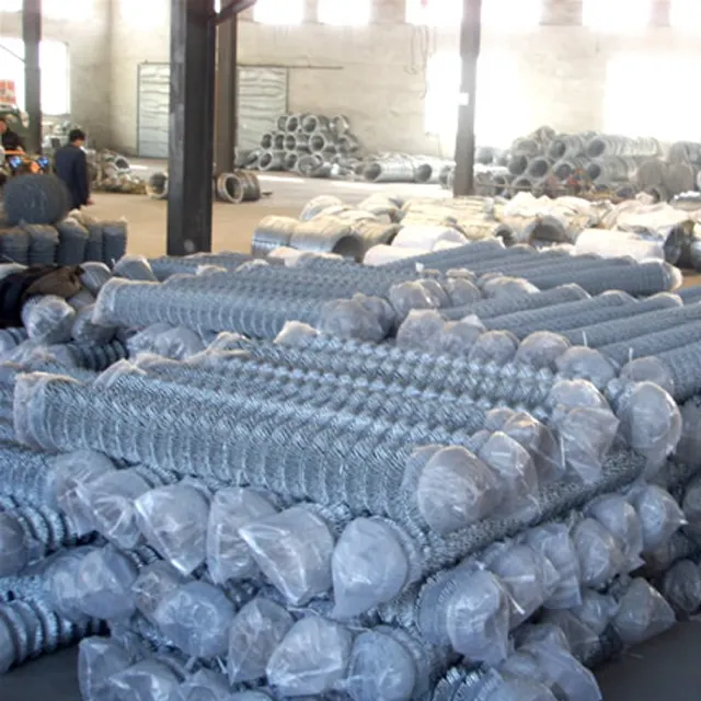 Welded Galvanized Garden Fence Chain Link Wire Mesh