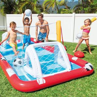 Intex Multi-Action Sports Inflatable Activity Water Filled Play Center 57147EP