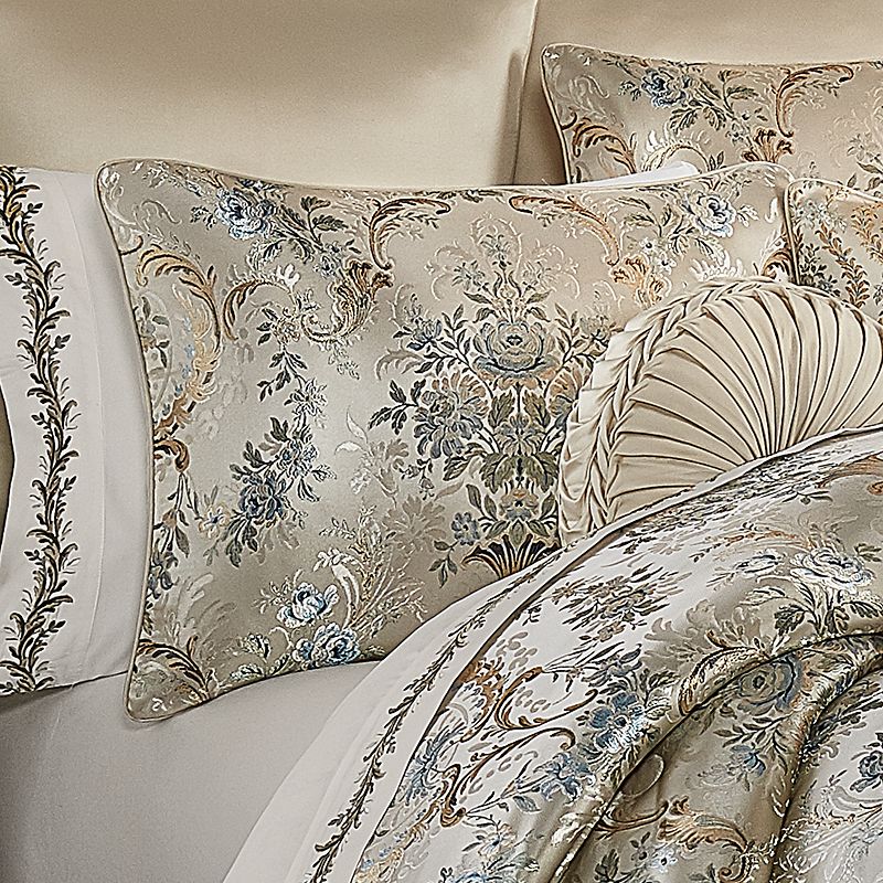 Five Queens Court Jillian Euro Comforter and Sham Set