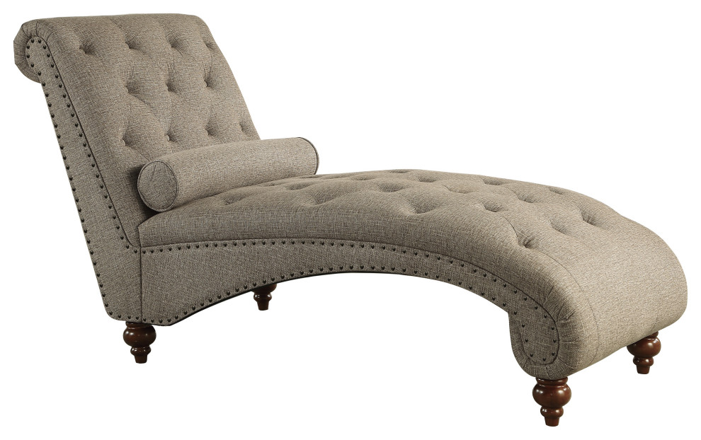 Bolingbrook Chaise   Traditional   Indoor Chaise Lounge Chairs   by Lexicon Home  Houzz