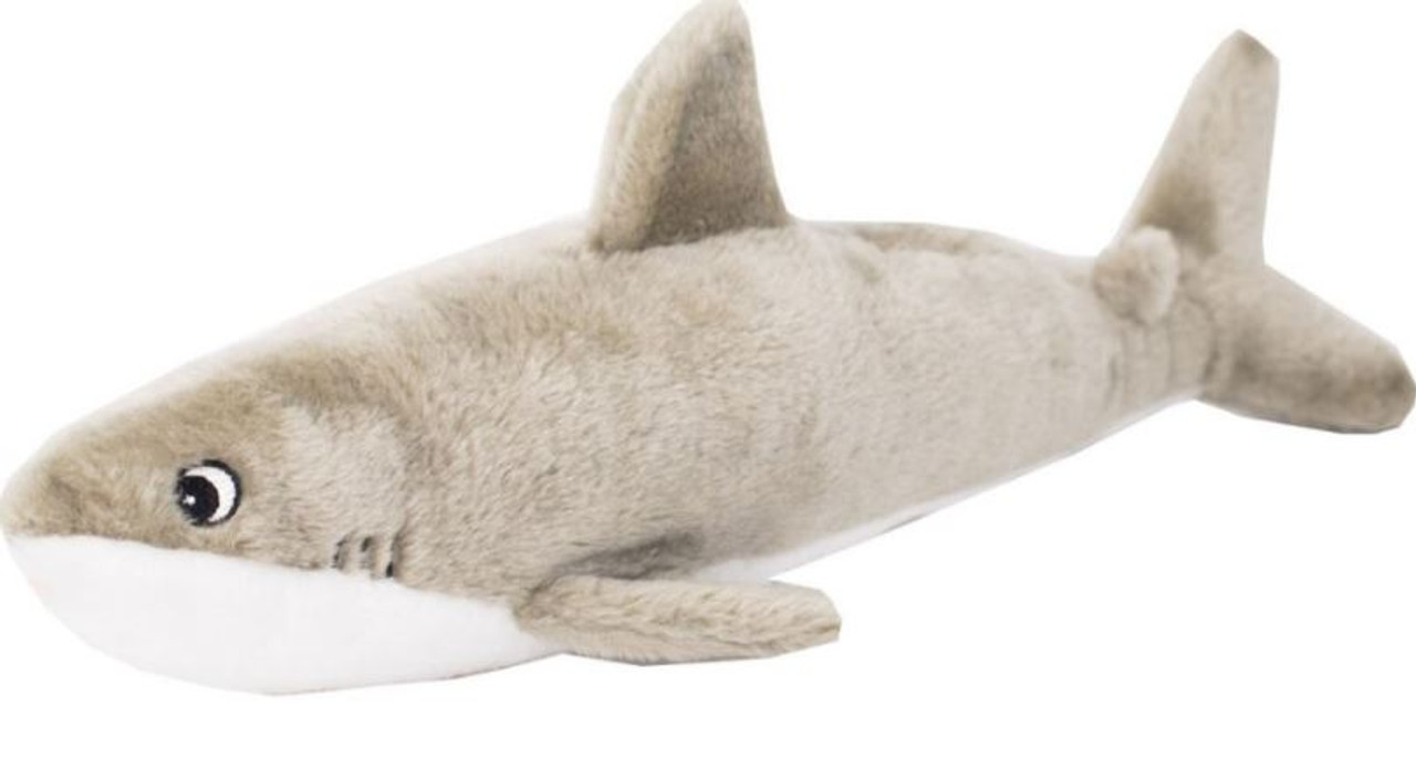 Zippy Paws Jigglerz Shark Plush Dog Toy