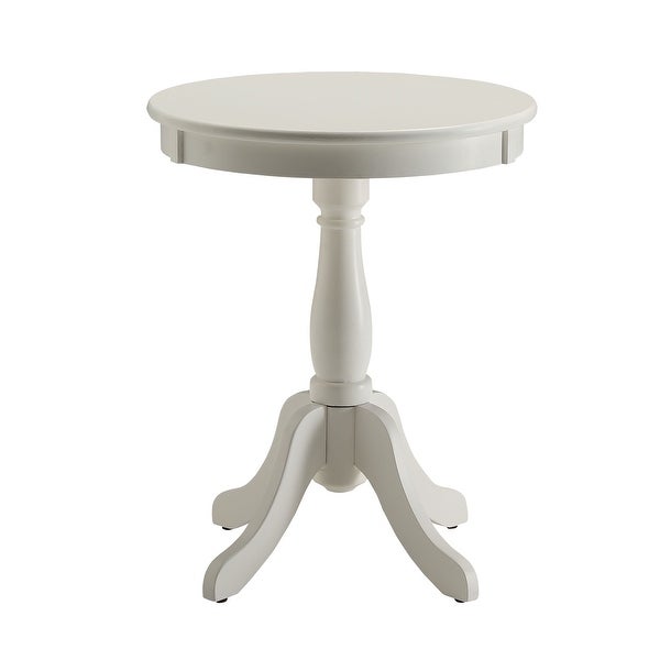 Side Table Round Table Wood End Table Coffee Table for Living Room