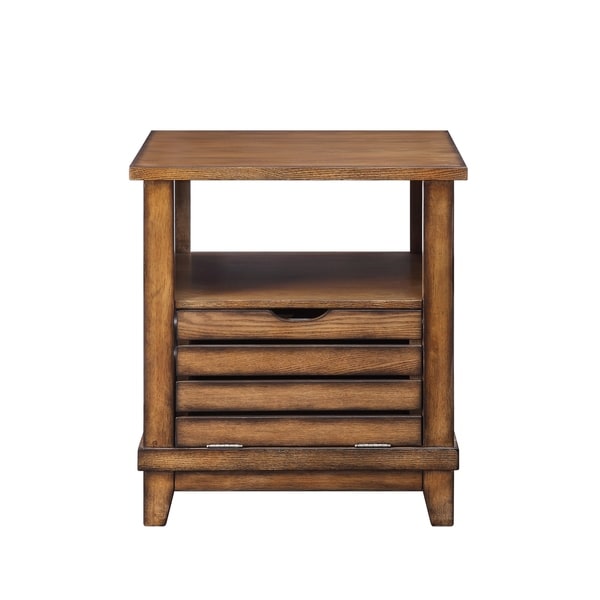 ACME Gabriella End Table in Oak