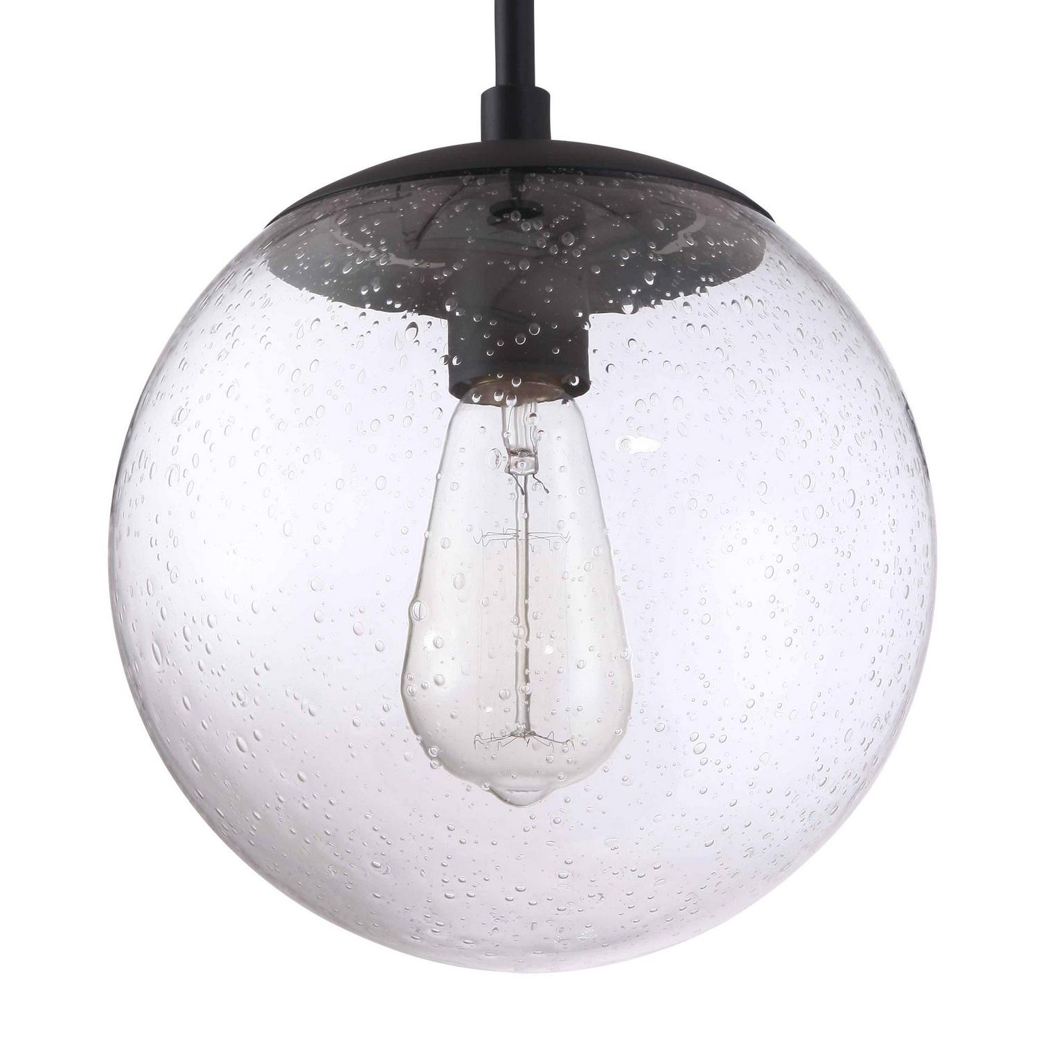 Design House Gracelyn Pendant Light in Matte Black