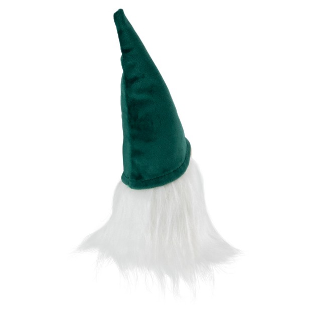 Dark Green And White Gnome Tabletop Christmas Decoration