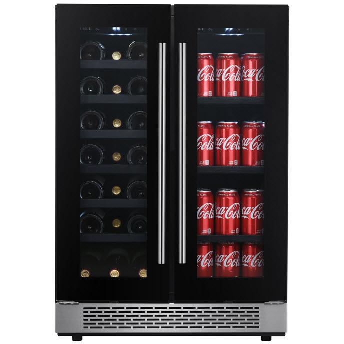 AVG Noire Series Freestanding Beverage Center with 2 Temperature Zones BSC42DB2