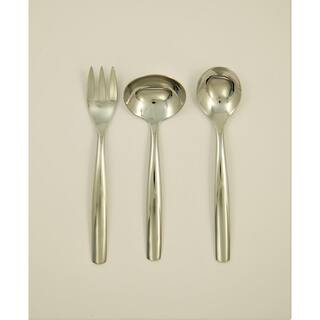 Ginkgo Charlie 3-Piece Stainless Steel Hostess Set 70030