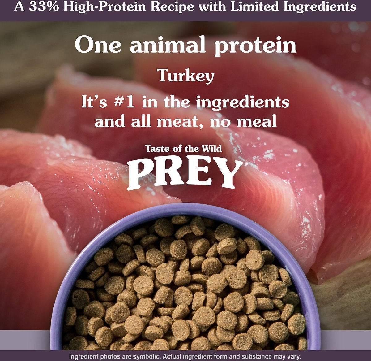 Taste of the Wild PREY Turkey Formula Limited Ingredient Recipe Dry Cat Food