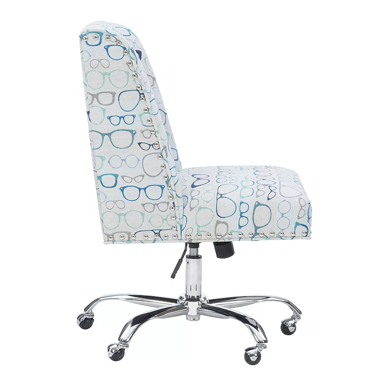 Linon Glasses Office Desk Chair