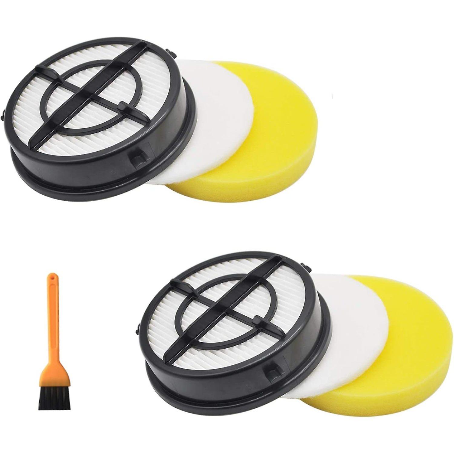 Ez Spares 2pcs Replacement For Style 1650 Series， 16871， 1608861 and 1608860 Pet Hair Eraser Upright Vacuum Cleaner Filter Hepa Attachment