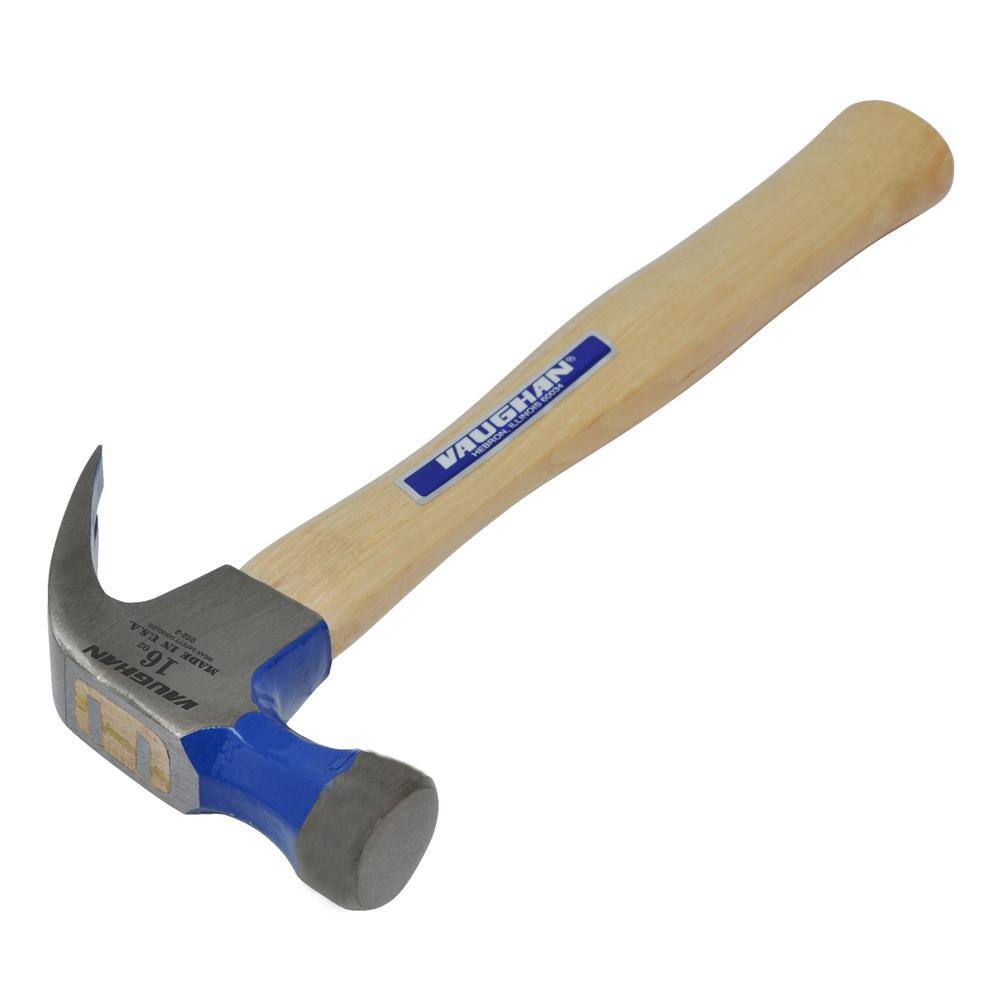 Vaughan 16 oz. Carbon Steel Hammer with 13 in. Hardwood Handle DO16