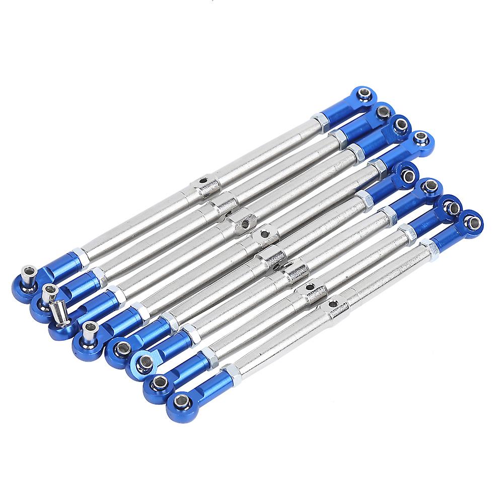 8pcs Metal Adjustable Tie Link Rod Rc Car Accessory For Traxxas 1/10 Erevo2.0 5319x 5338r