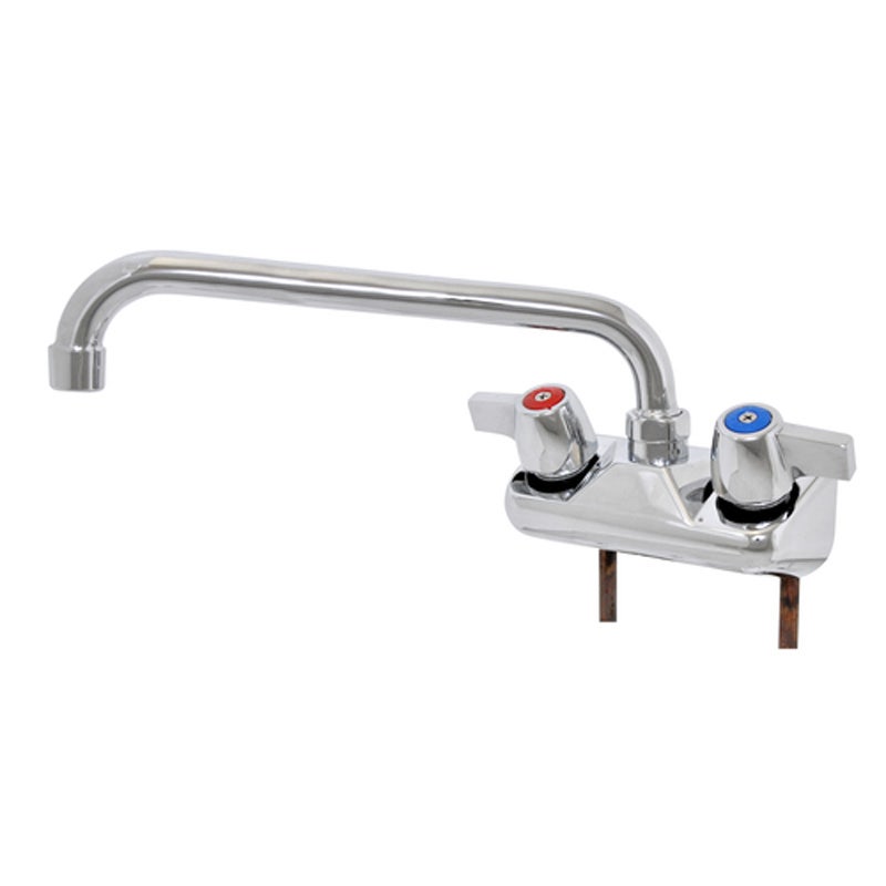 John Boos PBF-W2-10LF Economy Faucet， Splash Mount， 4