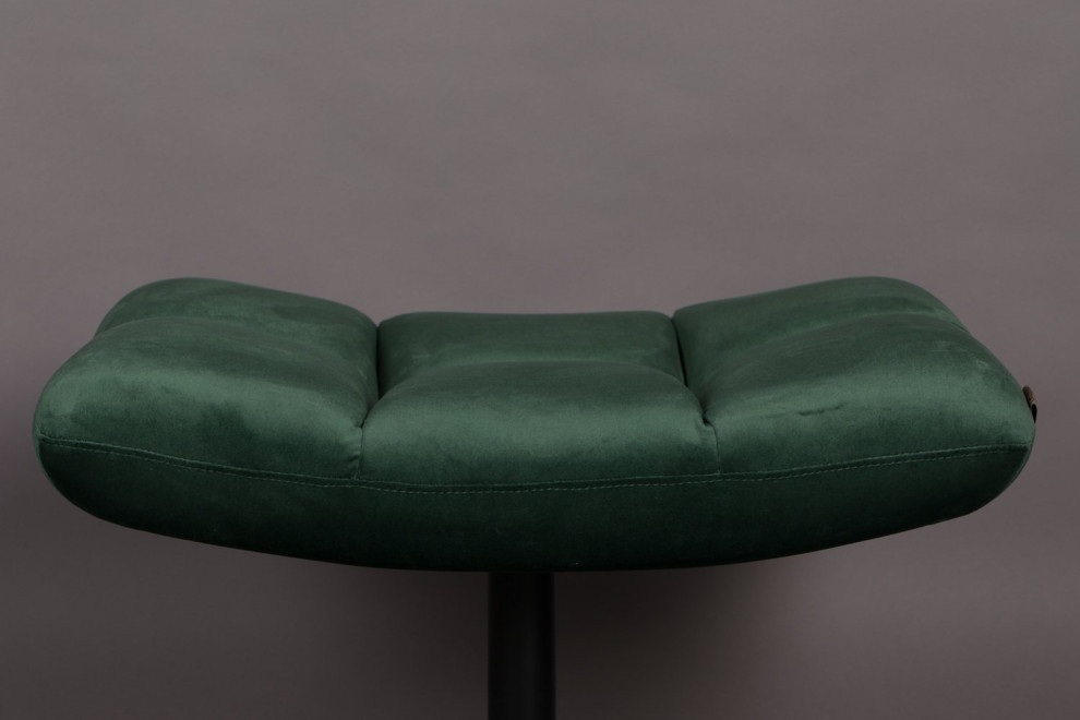 Green Upholstered Ottoman  Dutchbone Bar   Contemporary   Footstools And Ottomans   by Luxury Furnitures  Houzz