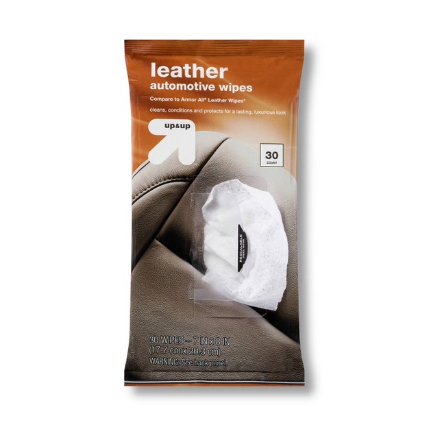 27ct Leather Automotive Wipes Pouch