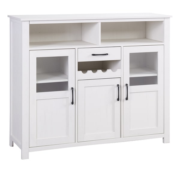 Sideboard Buffet Cabinet with Wine Rack and Drawer