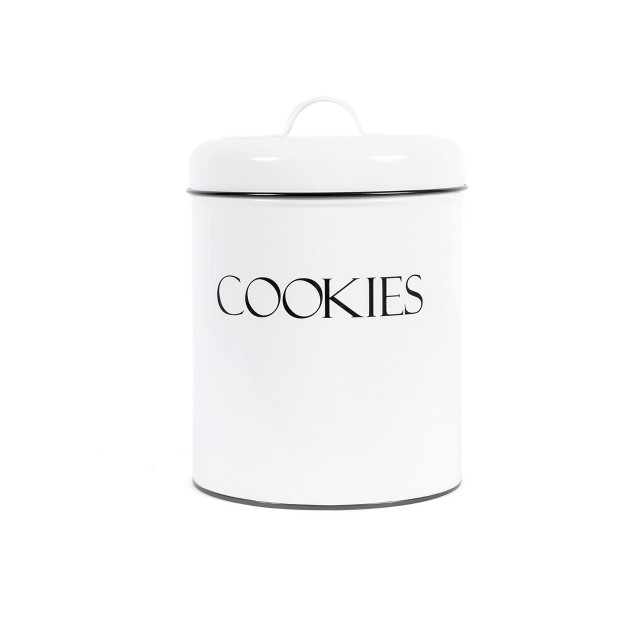 Outshine Co White Vintage Farmhouse Cookie Jar