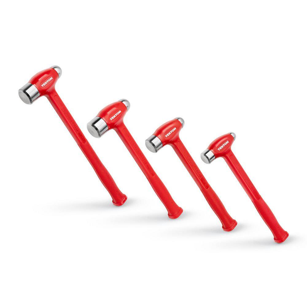 TEKTON 26 oz.36 oz.47 oz.50 oz. Ball Peen Dead Blow Hammer Set (4-Piece) HDB95001