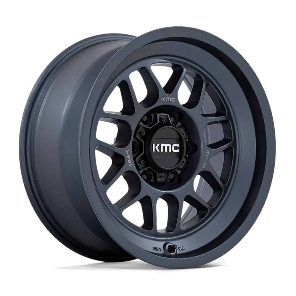 KMC Wheels KM725 18X8.5 5X5.0 MTL-BLUE -10MM