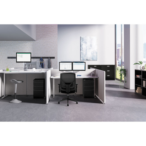 HON Verse Office Panel， 48w x 72h， Gray (P7248GYGY)