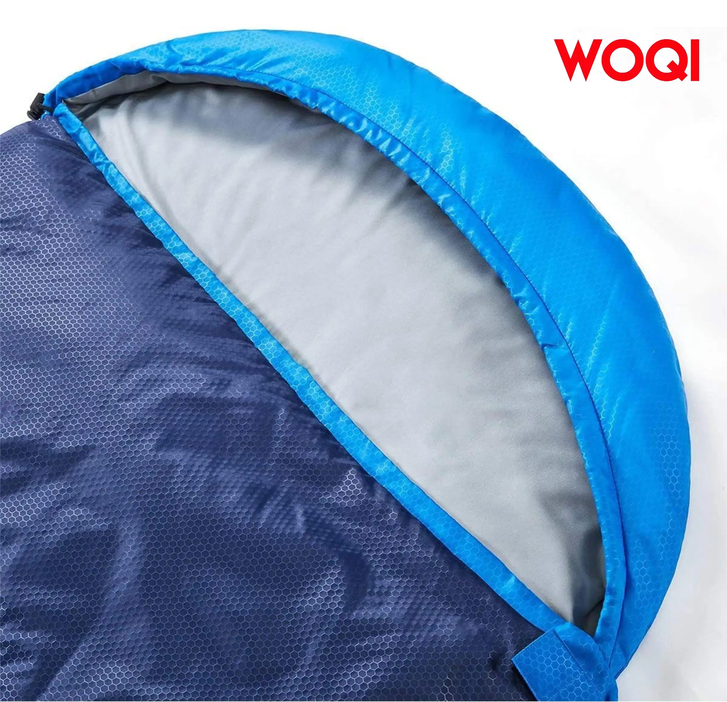 WOQI Sleeping Bag for Adults Camping Hiking Backpacking Portable Comfort Great for Warm Cold Weather