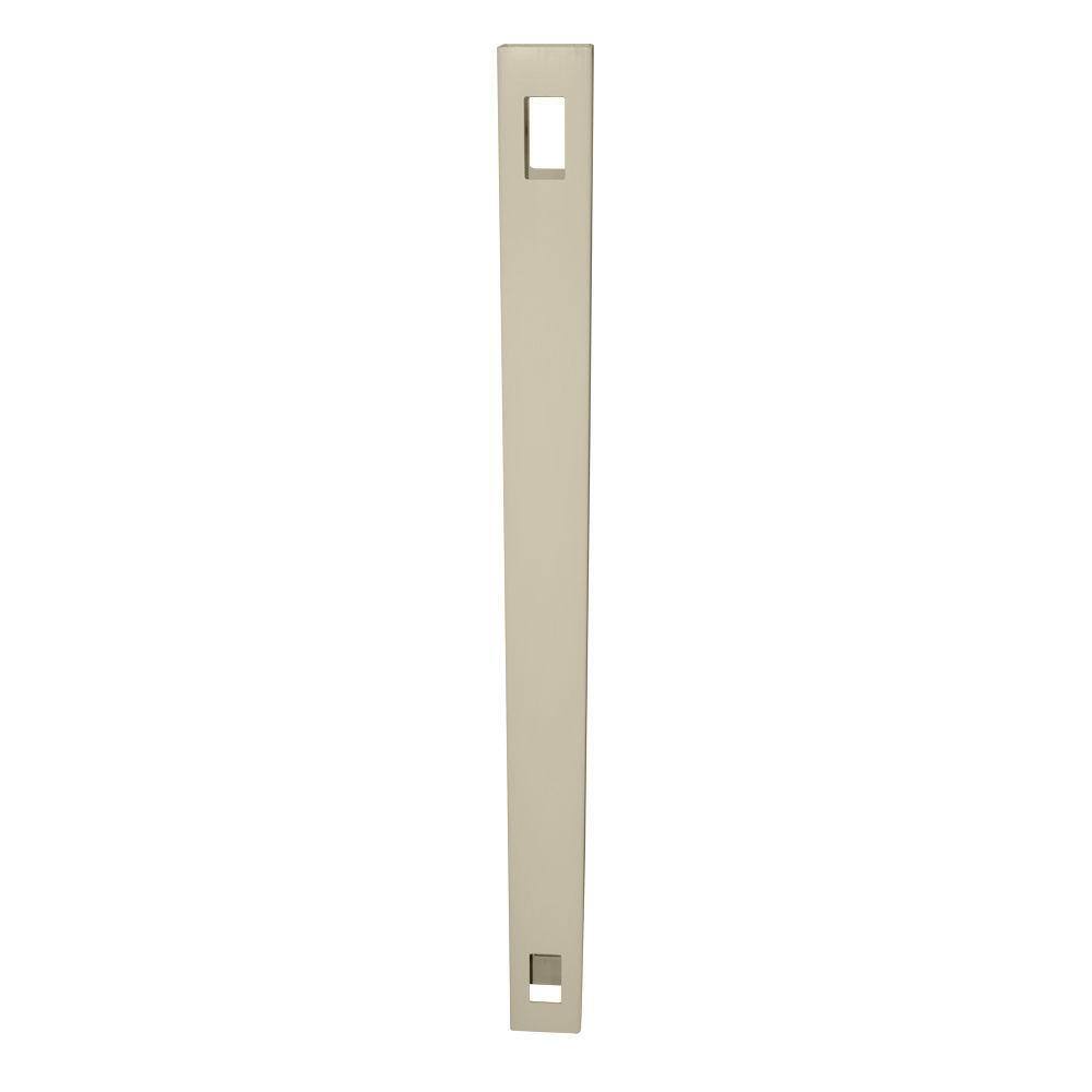 Weatherables 5 in. x 5 in. x 9 ft. Beige Vinyl Fence Line Post LBPT-LINE-5X108