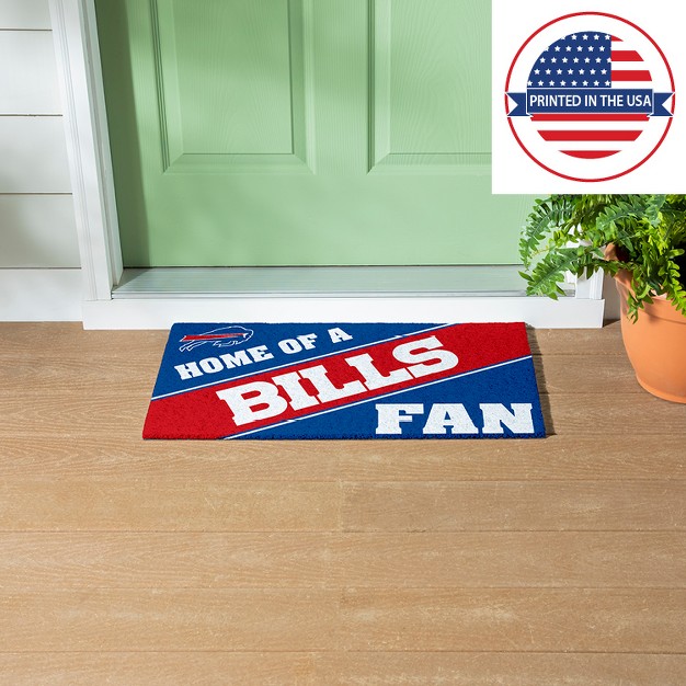 Evergreen Buffalo Bills Pvc Mat Color