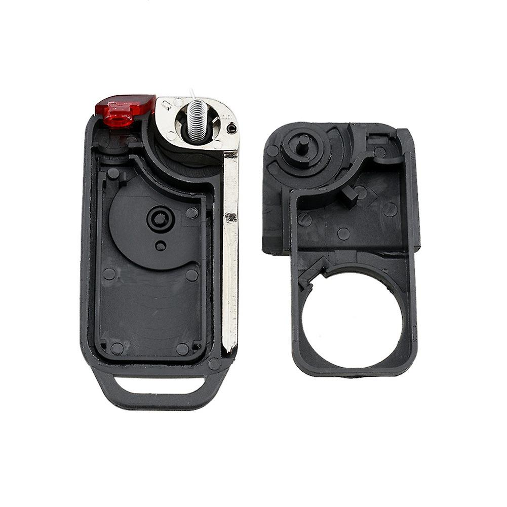 Replacement Flip 1 Button Car Remote Key Shell Case Fob For Mercedes-benz Car Key Shell Black