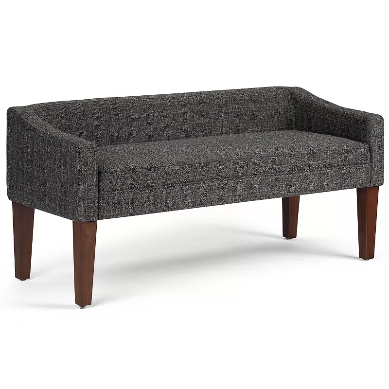 Simpli Home Parris Upholstered Bench