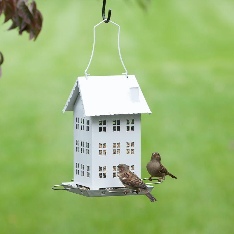 Perky-Pet Farmhouse Bird Feeder – 2.8 lb Capacity