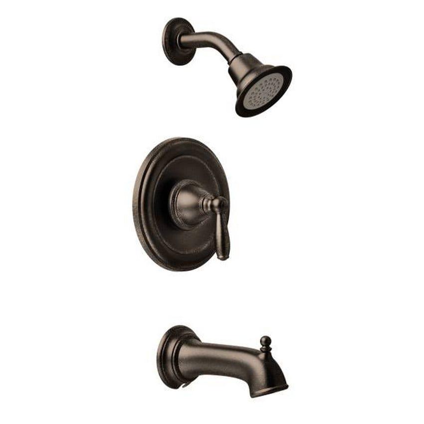 Moen T2153EPORB Rubbed Bronze Posi-Temp(R) tub/shower