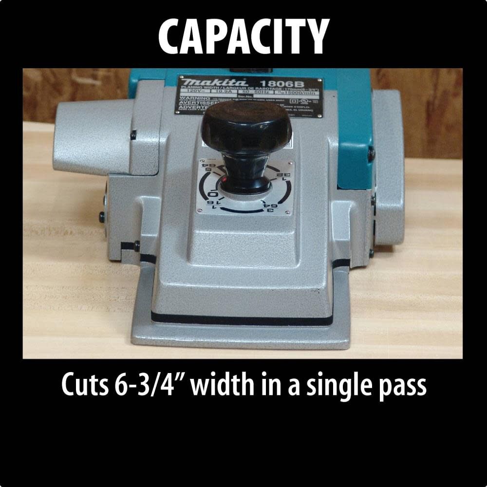 Makita 6-3/4-Inch Planer 1806B from Makita