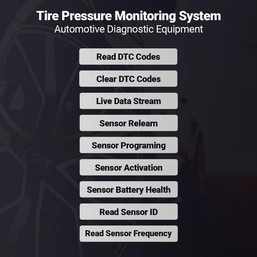 Thinkcar TPMS Vehicle Diagnostic OBD2 Scanner Car Code Reader Tool - THINKTPMS T209 303030022