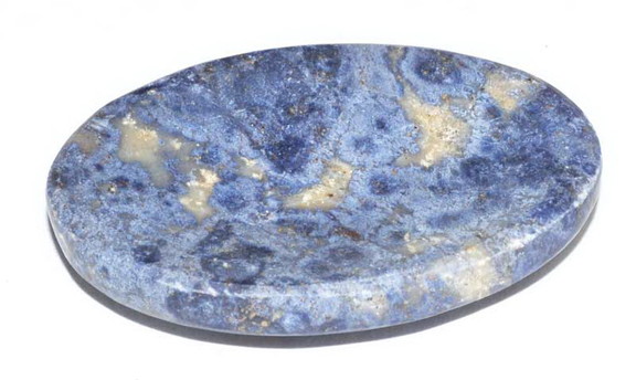 AzureGreen GWDUM Dumoritierite worry stone