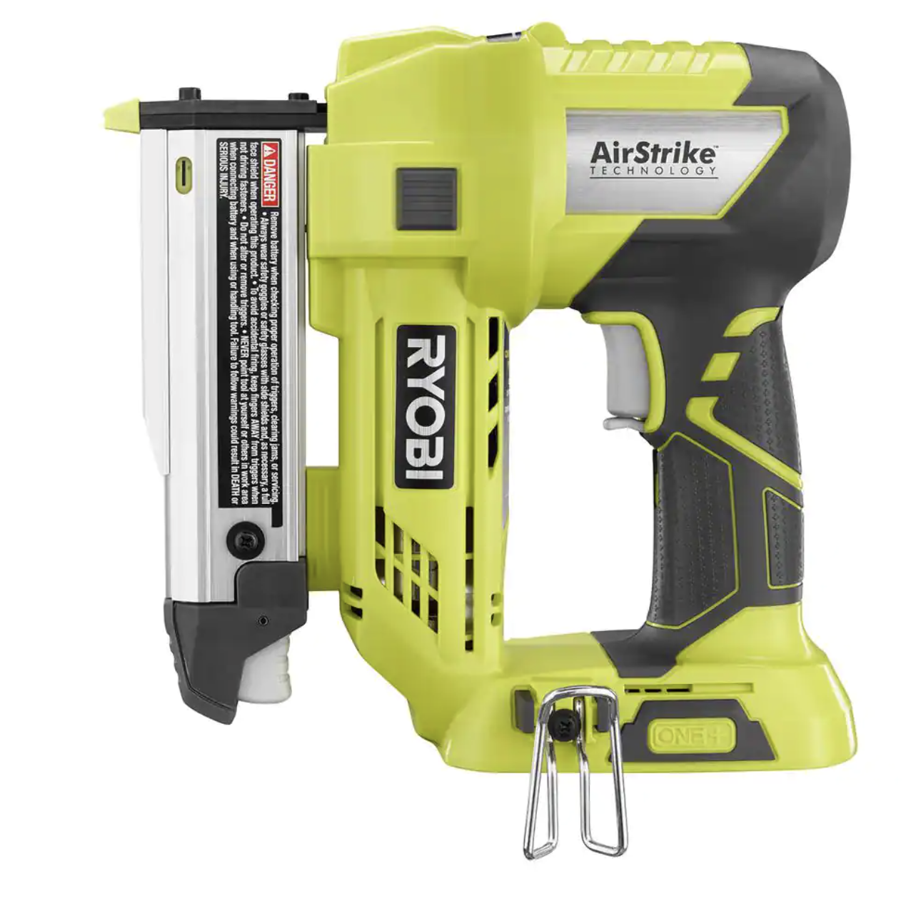 Ryobi ONE+ 18V Cordless AirStrike 23-Gauge 1-3/8 in. Headless Pin Nailer， Tool Only (P318)