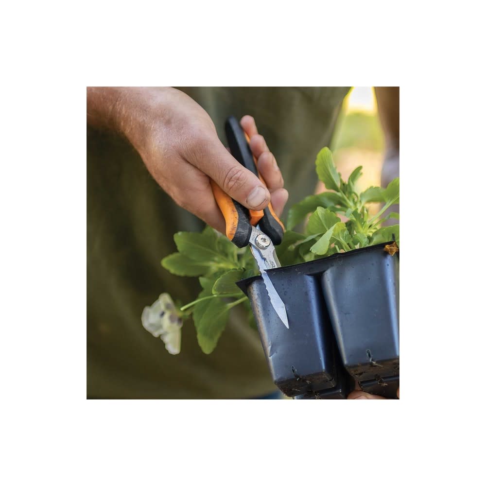 Fiskars Steel Blade Multipurpose Garden Snip with Steel Handle