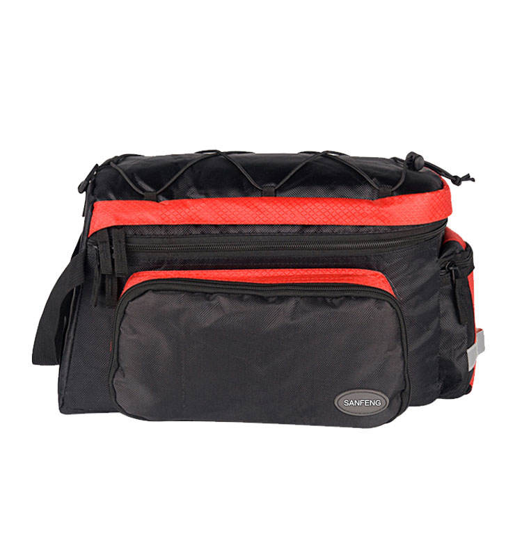 Water Resistant Bike Rear Pack Pannier Bag Wholesale OEM Cycling Bicycle Rear Seat Bag With Rain Cover