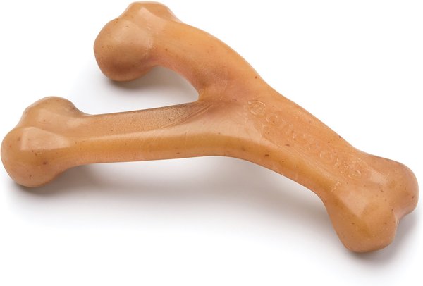 Benebone Rotisserie Chicken Flavor Wishbone Tough Dog Chew Toy