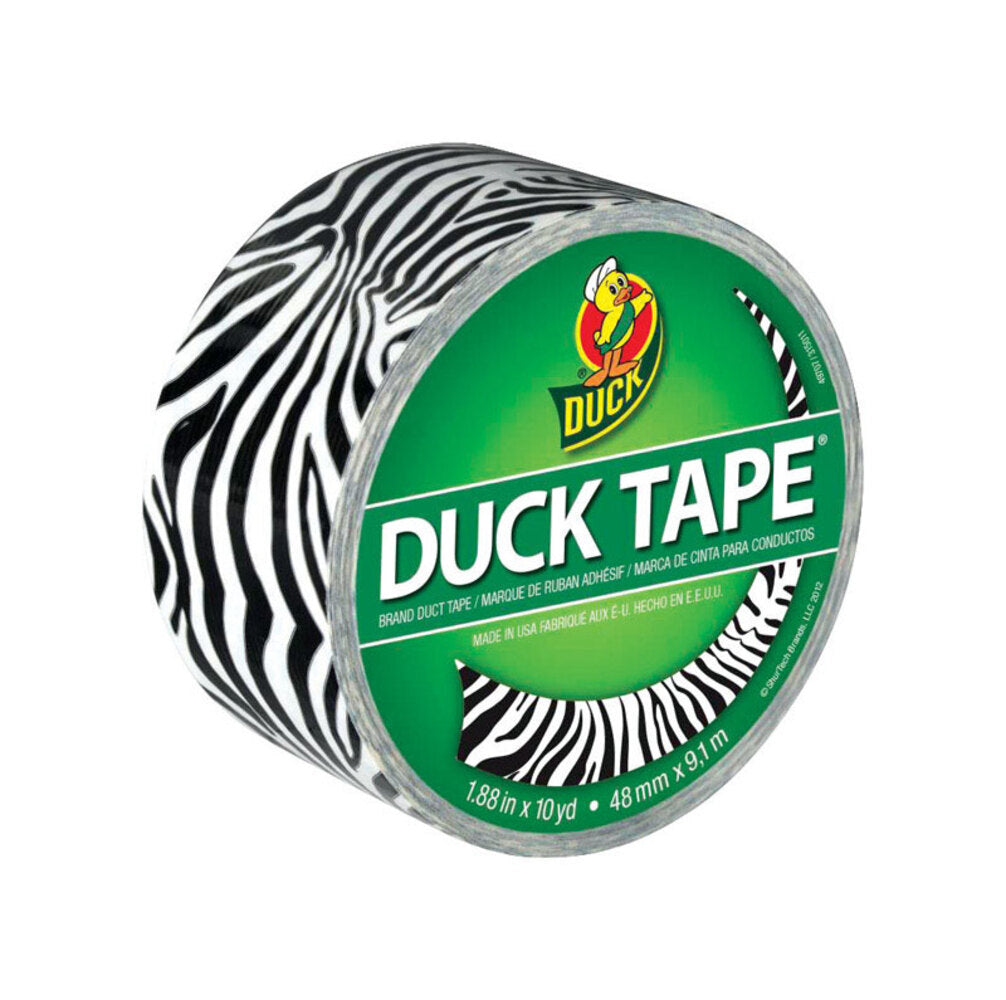 DUCT TAPE ZIG-ZAG ZEBRA