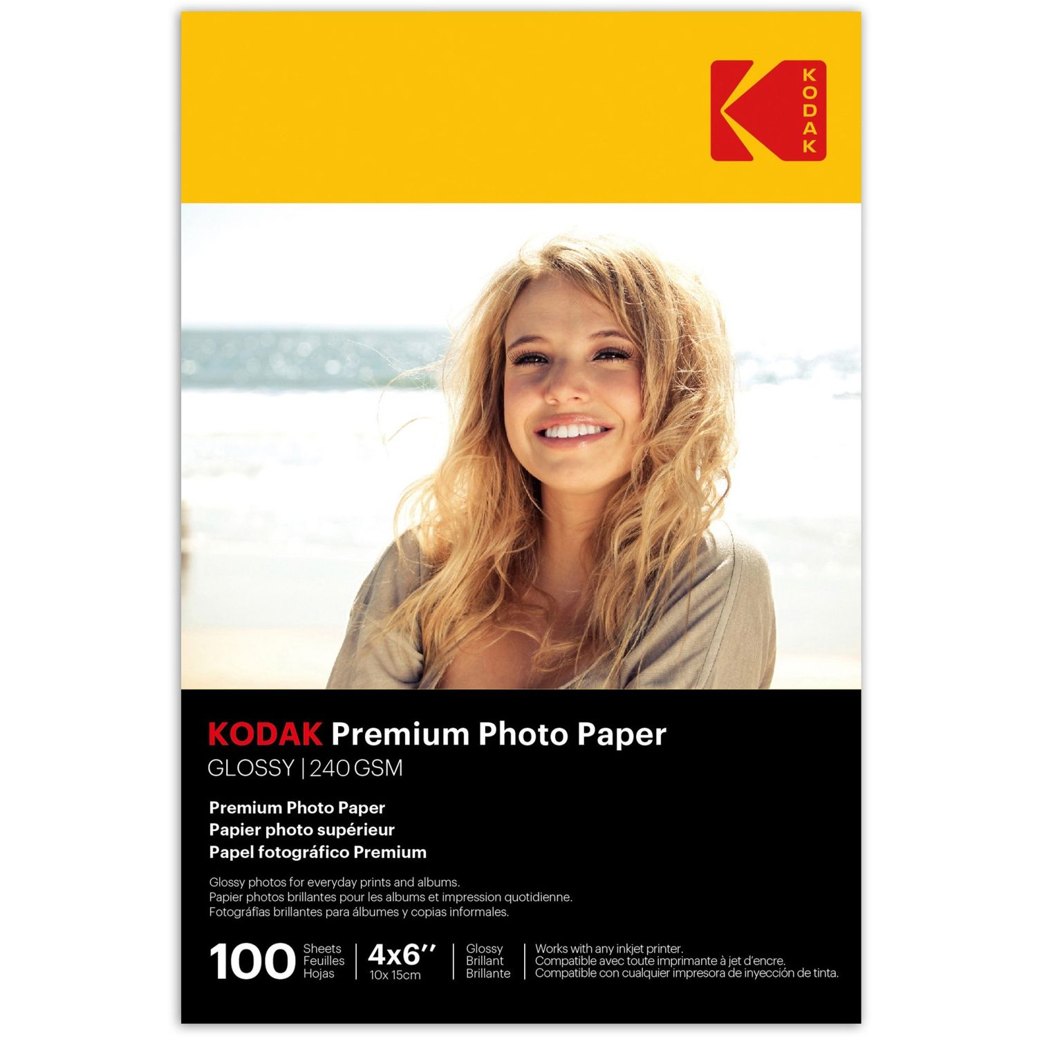 Inkjet Photo Paper - White by Eastman Kodak Company KOD41175