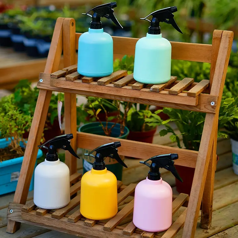 Colorful Portable Household Air Pressure Spraying Pot Sprinkler Small Household Sanitation Disinfect Watering Flowers Spray Can