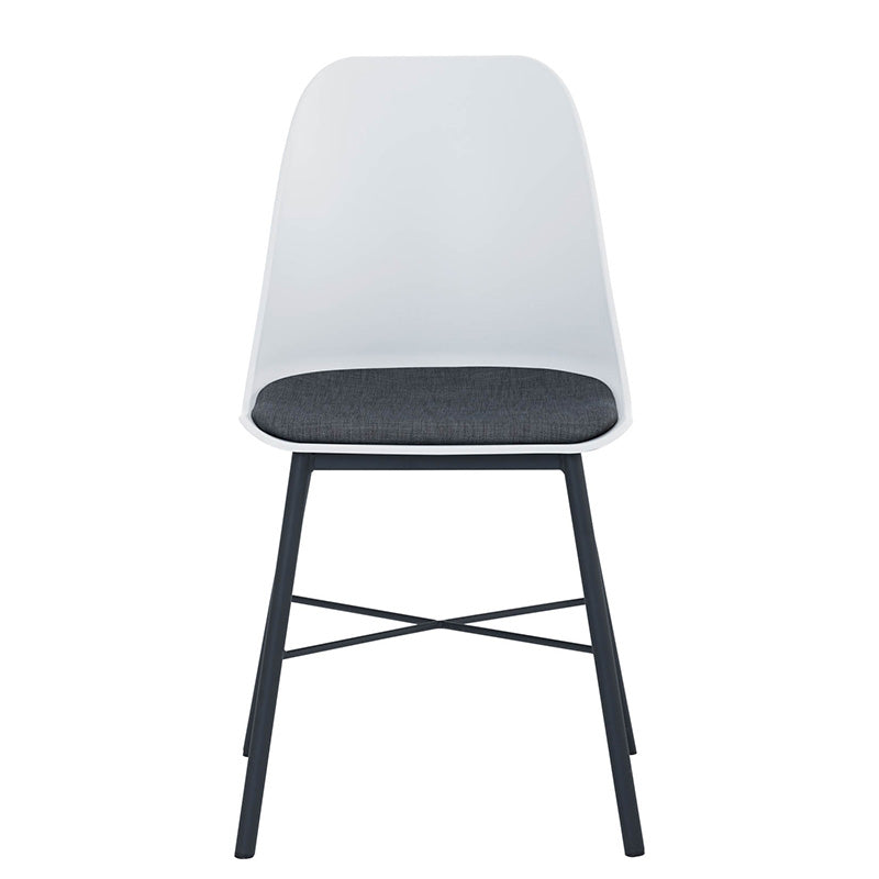 LAXMI Dining Chair - White & Black