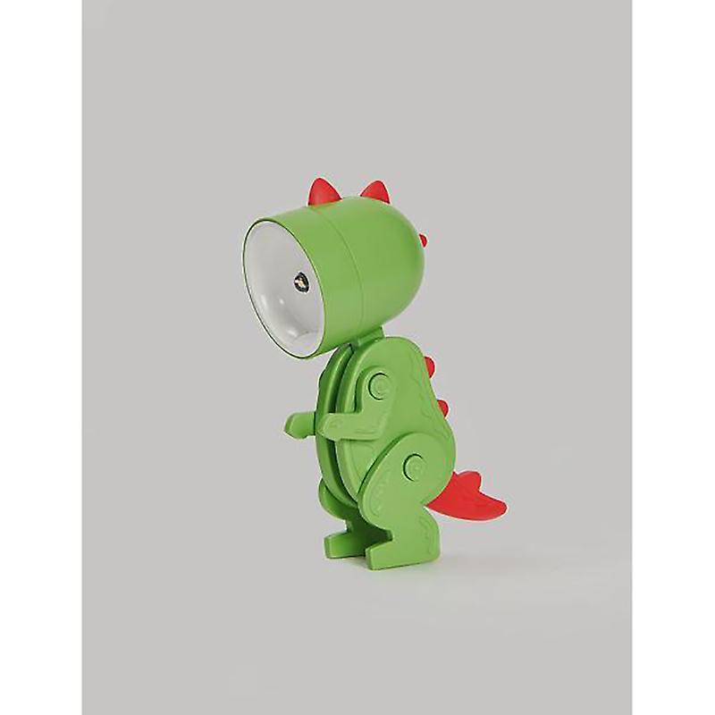 Green Dinosaur Desk Lamp - Dinosaur Toys Kids Lamp，cartoon Dinosaur Night