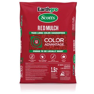 Earthgro 1.5 cu. ft. Bagged Red Wood Mulch 88459180