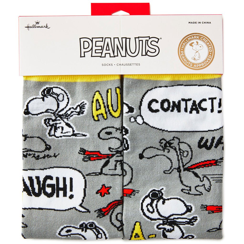 Hallmark  Peanuts® Flying Ace Snoopy Crew Socks