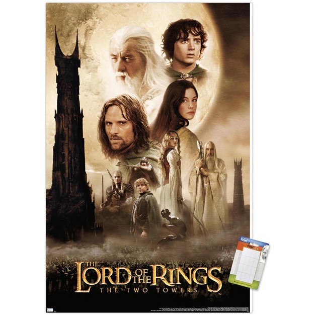 Trends International The Lord Of The Rings The Two Towers One Sheet Unframed Wall Poster Prints