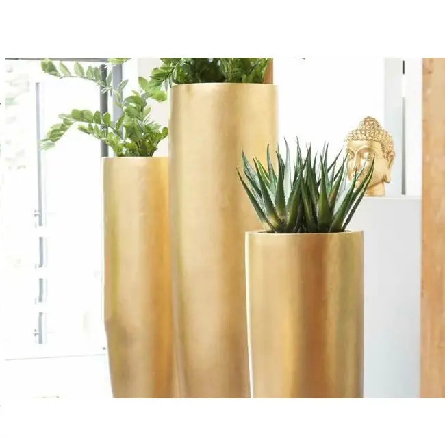 Creative Design Floor planter Made Of Iron Steel Alum Customize Size And Color Decorative Planter For Your Garden Home Balcony