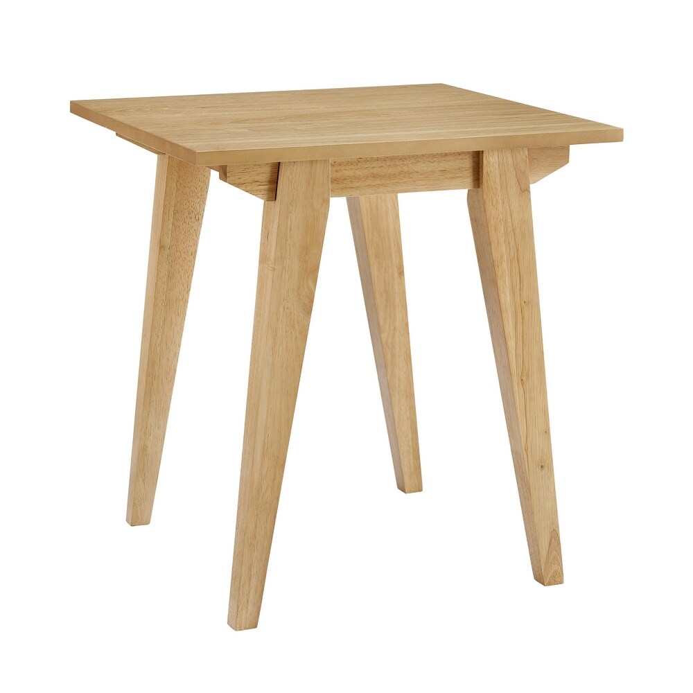 Middlebrook Contemporary Minimal Solid Wood Side Table