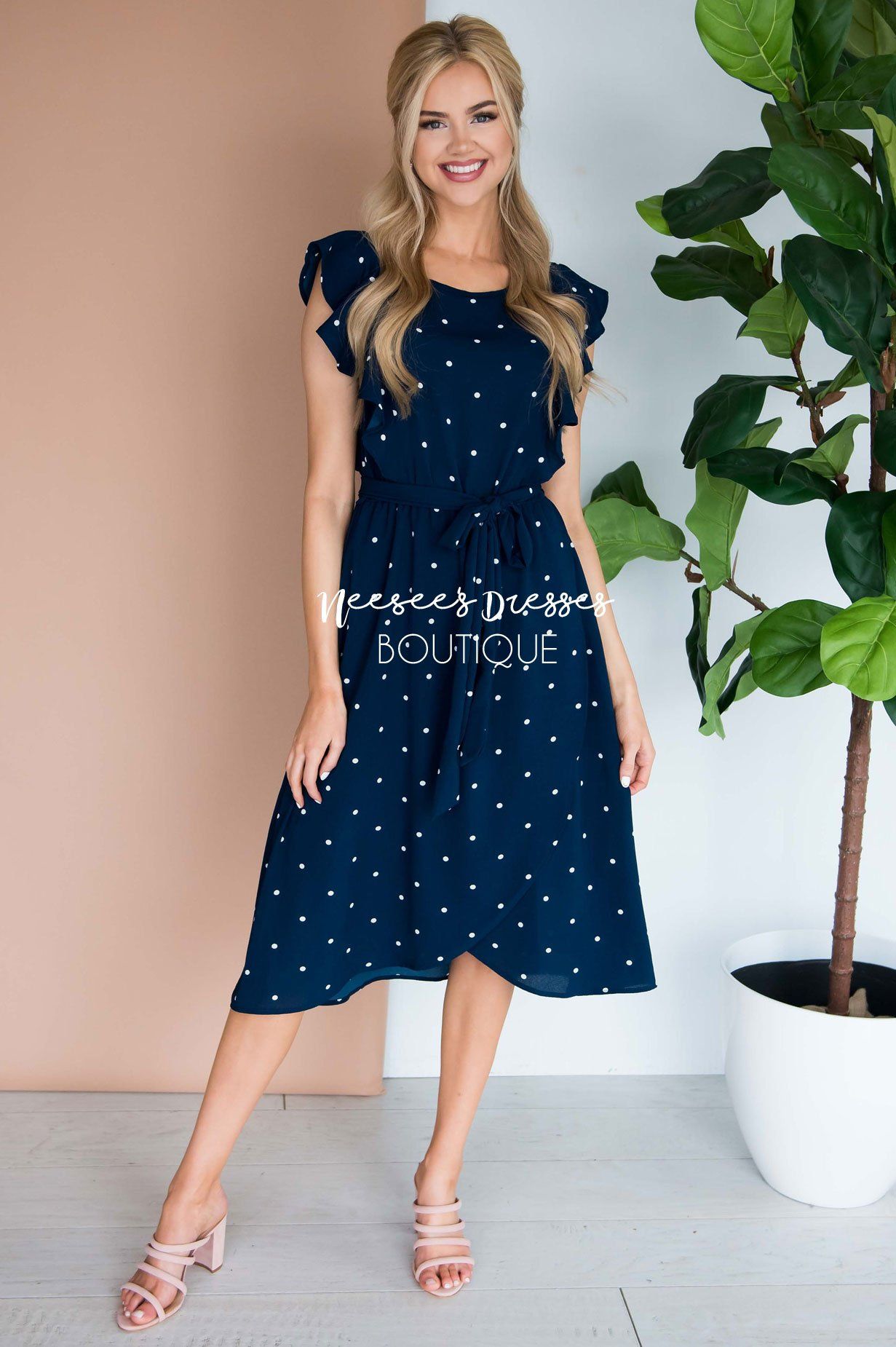 The Kynlei Polka Dotted Dress